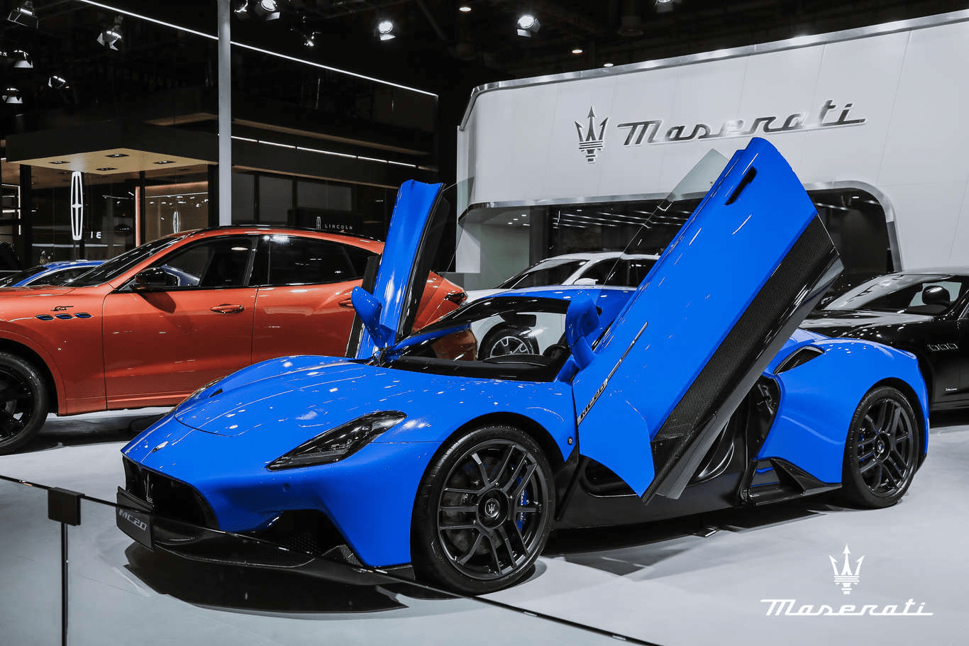 玛莎拉蒂全新grecale亮相2022年苏州国际博览中心车展