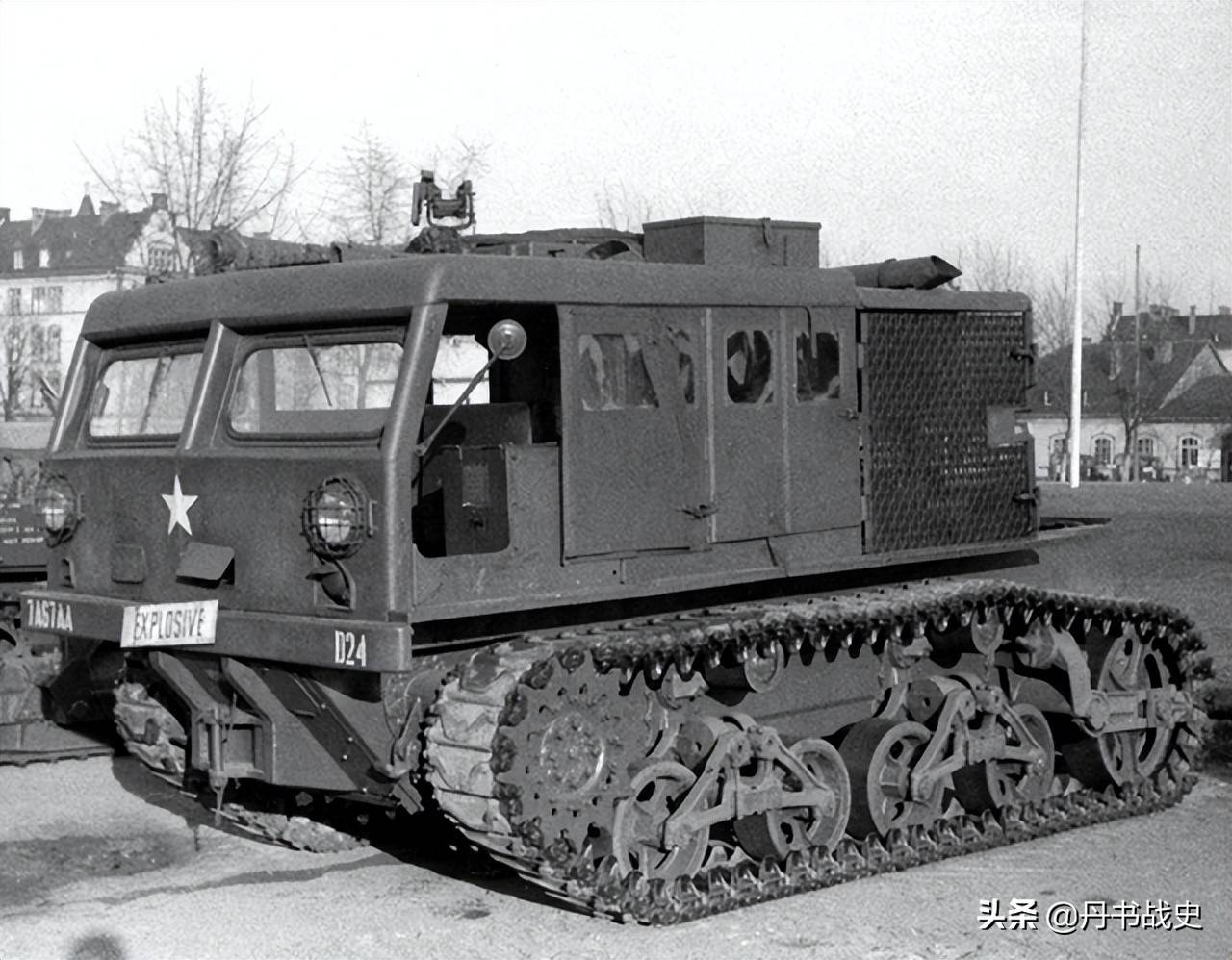 炮兵的"快乐车",二战m4高速重型火炮牵引车_弹药_重量_货箱