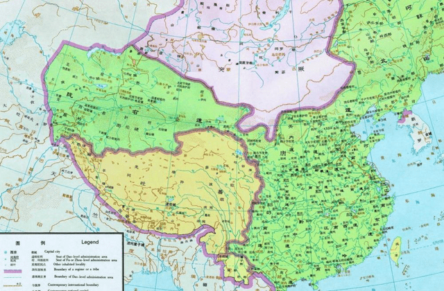 开元年间是唐朝巅峰国土面积却比不上唐高宗时期