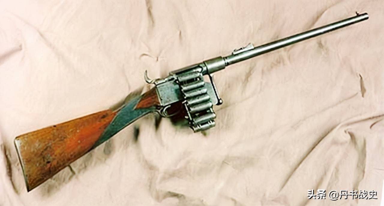 使用弹链供弹的步枪,160多年前的特雷比弹链式步枪