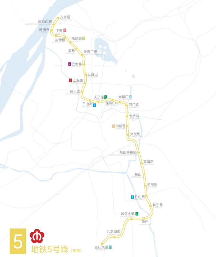 南京14号地铁站线路图图片