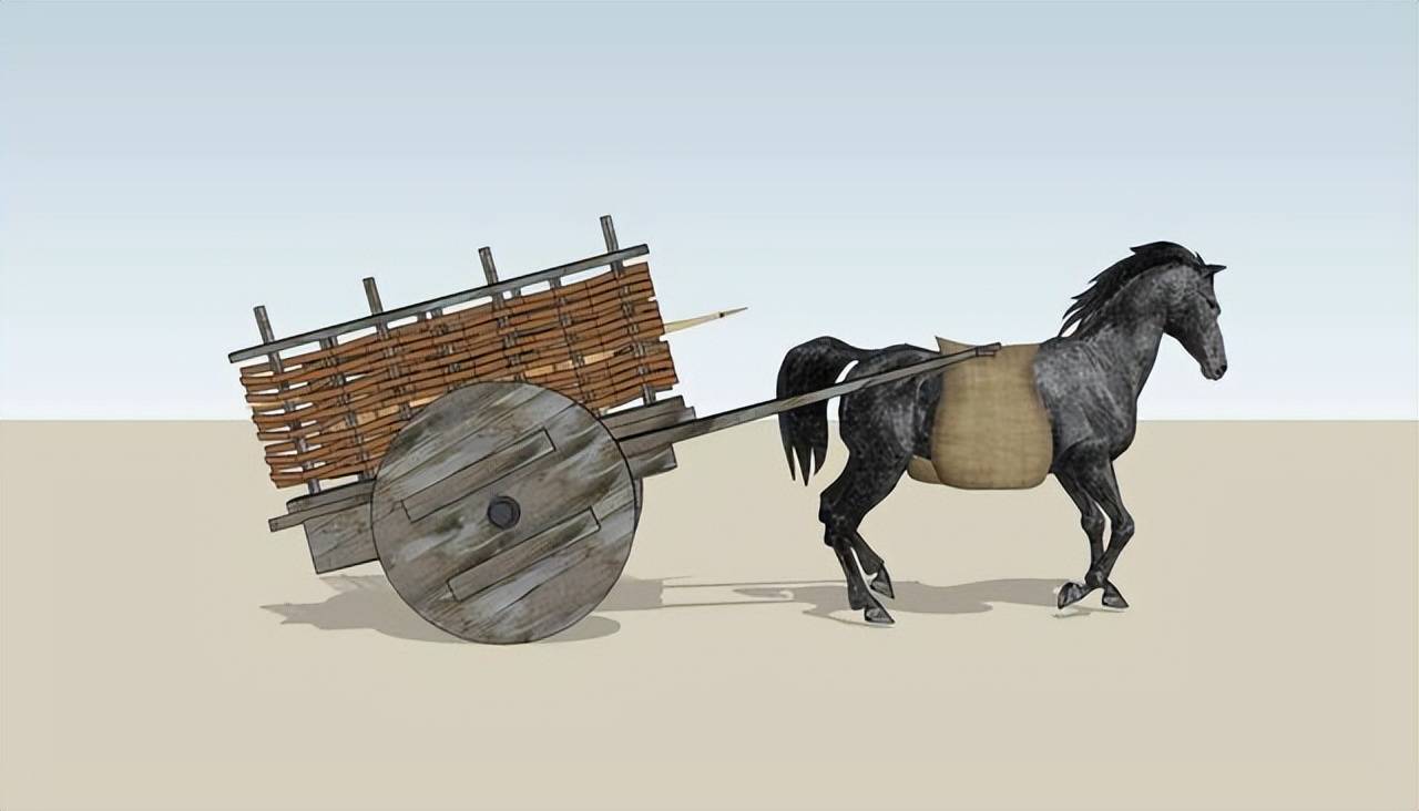 而马匹在那里只需要提供少量的水草,就能拉货载人为当地人作贡献