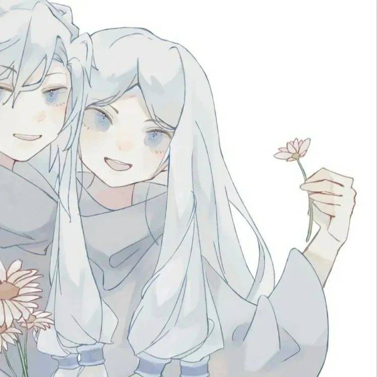 最好的我们,遇见你遇见爱,40张3d卡通小清新精致情侣头像送给你!