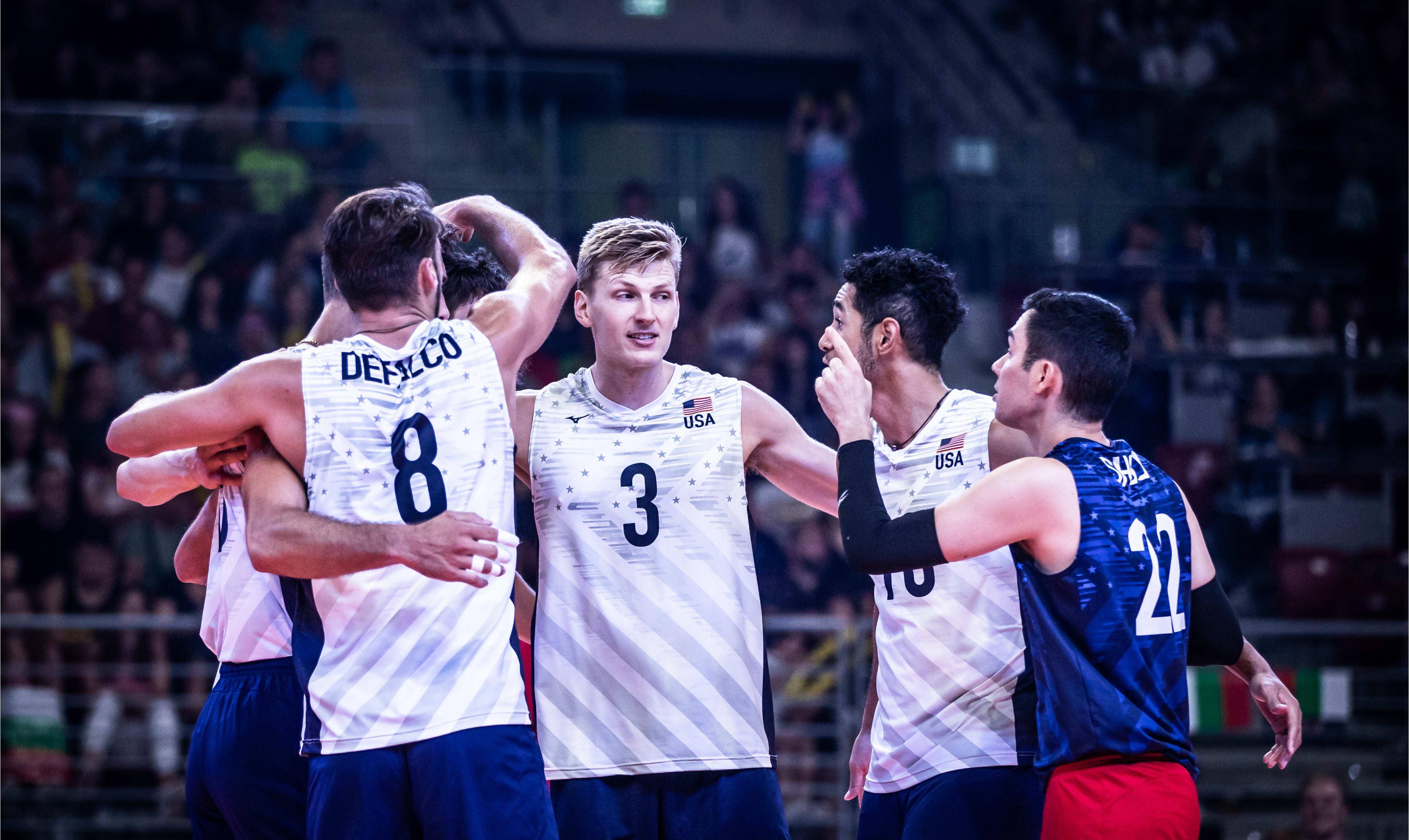 法国男排3比0战胜替补日本6胜1负列第一意大利零封斯洛文尼亚