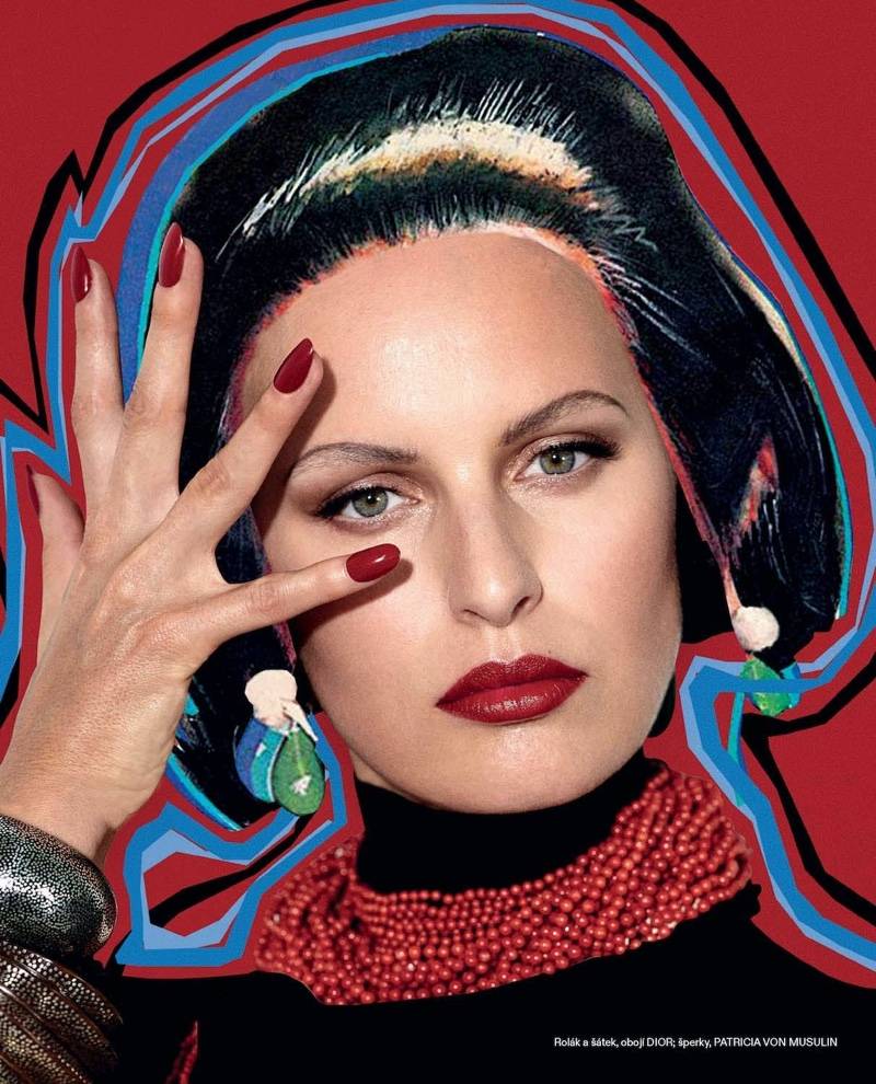捷克超模卡罗琳娜·库尔科娃( karolina kurkova)的时尚