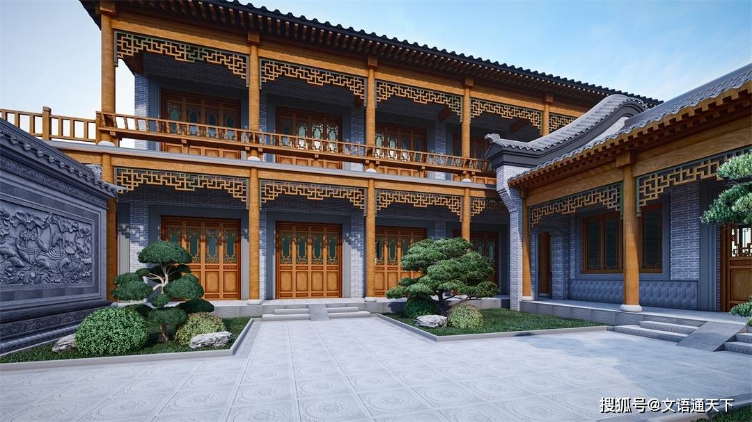 新中式合院文化国之韵味京派建筑的经典之作