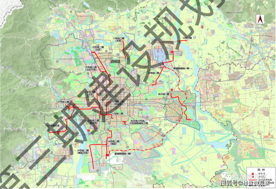 重磅:北京市轨道交通第三期建设规划(2022-2027)二次环评公示!_线路_北至_设站