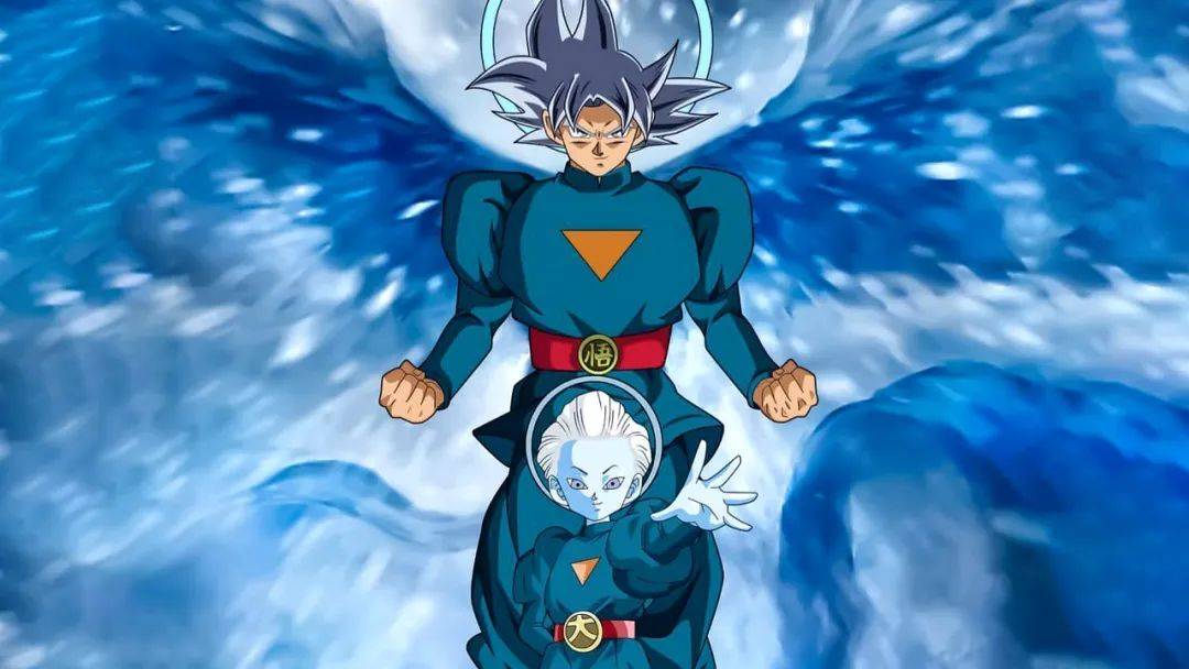 原创龙珠超自在极意分为10个等级孙悟空达到了第7层大神官位于最顶层