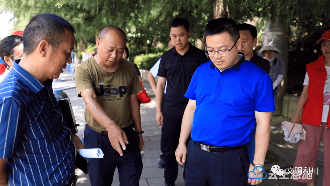 熊翔督导利川省级文明城市创建工作