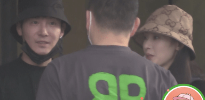 张天爱盛一伦罕见合体,一起做核酸共回女方家