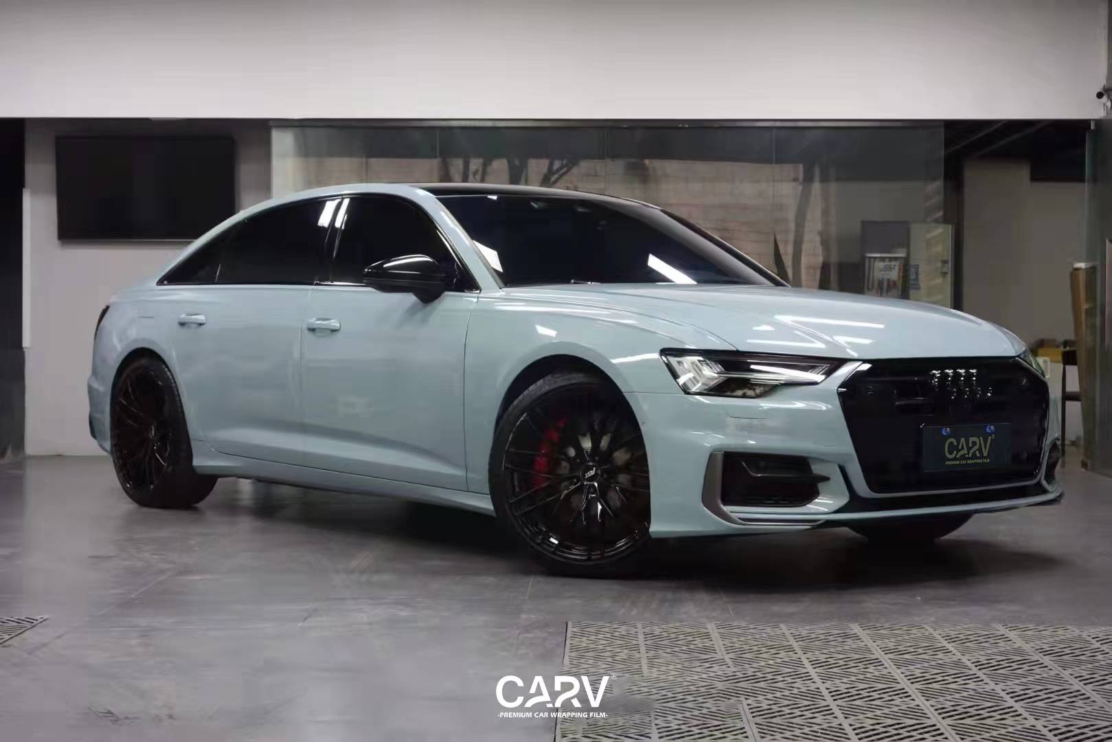 汽车改色贴膜#卡孚改色膜#卡孚carv#奥迪a6