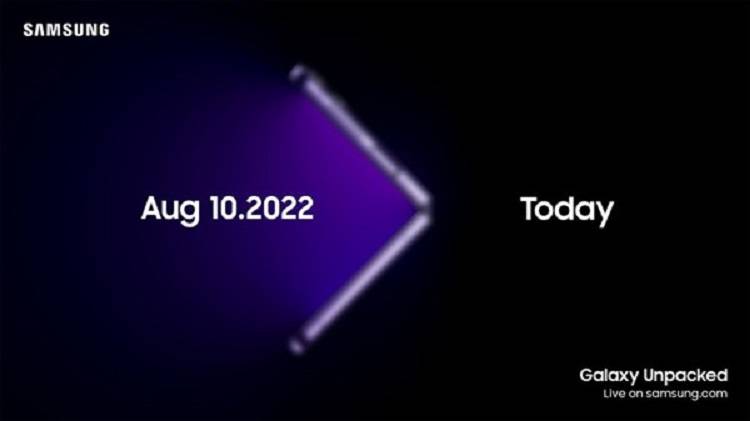 原创             三星官方海报暗示8月10日，发布Galaxy Z Fold 4与Z Flip 4折叠屏手机