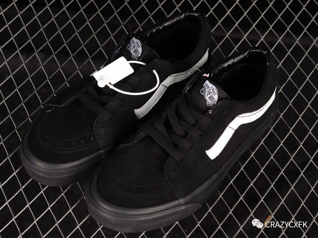 万斯02vans02sk802low02黑武士低帮硫化帆布鞋