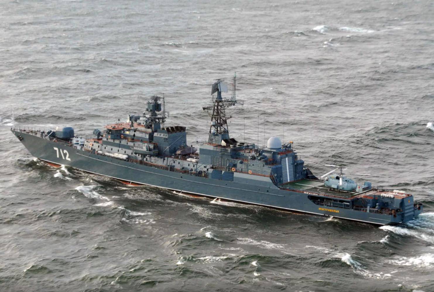 不惧号护卫舰在经过8年维修后,将很快重新加入波罗的海舰队服役