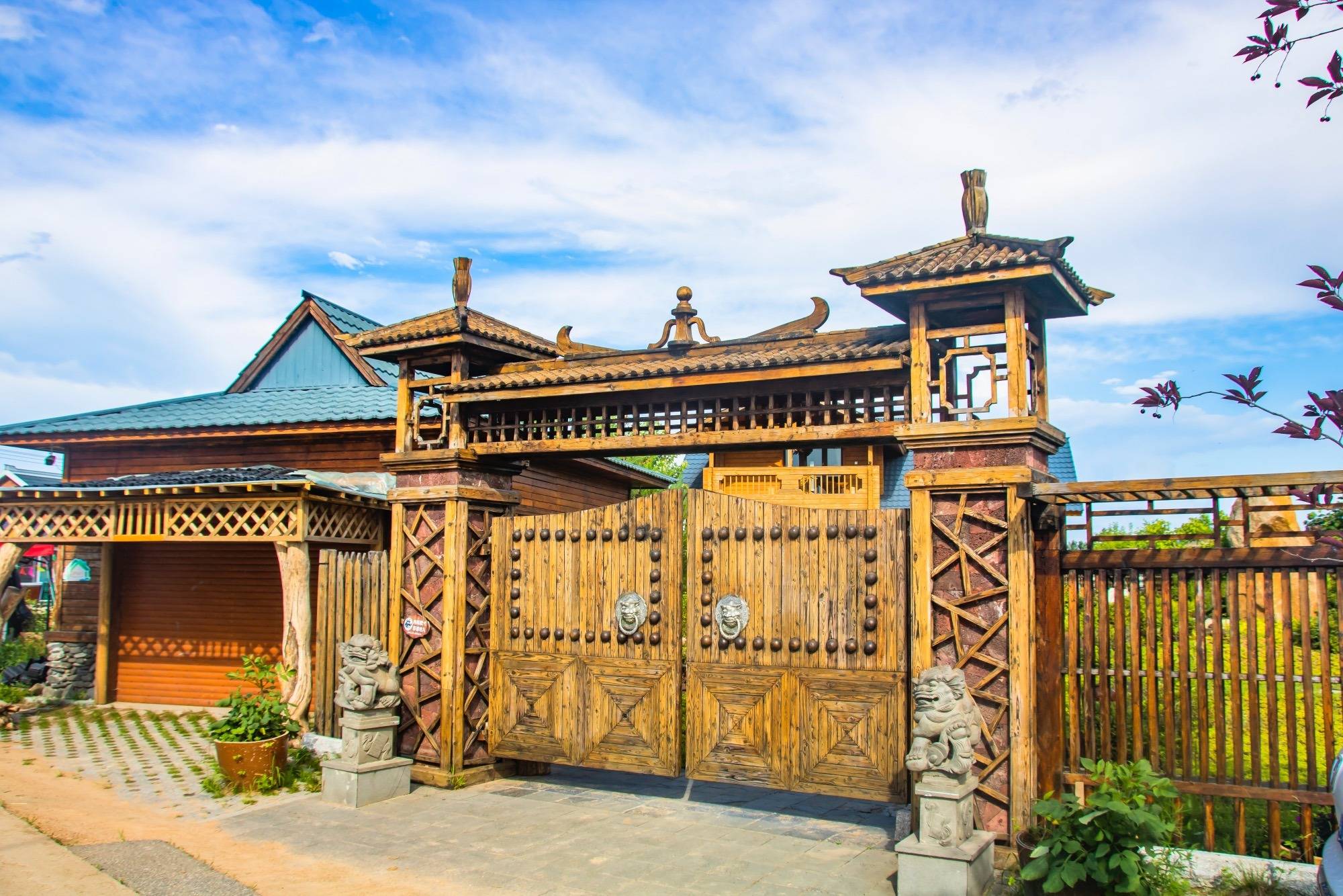 原创牡丹江有一座中兴村充满少数民族风土人情让人流连忘返