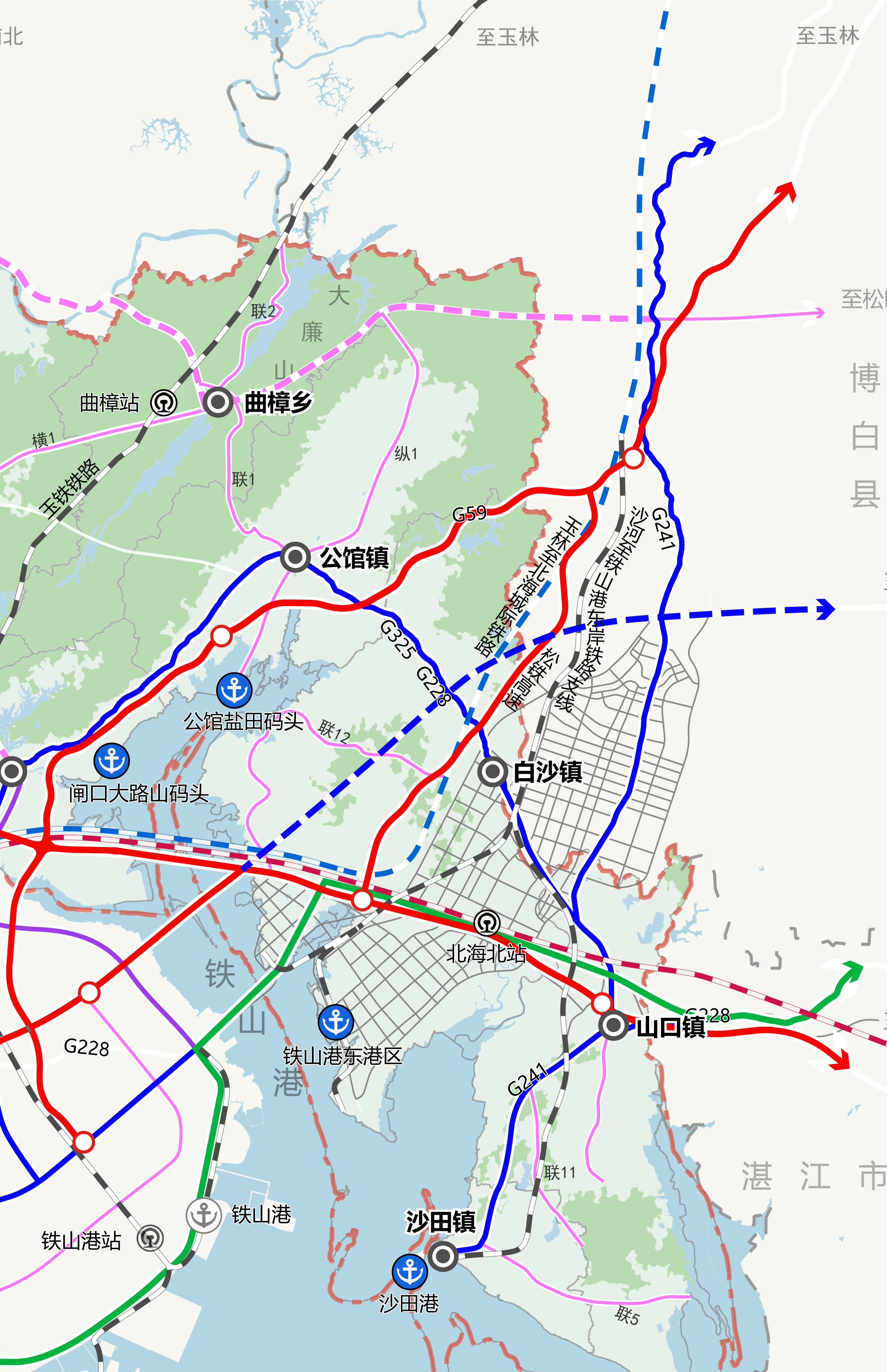 玖龙纸业铁山港规划图图片