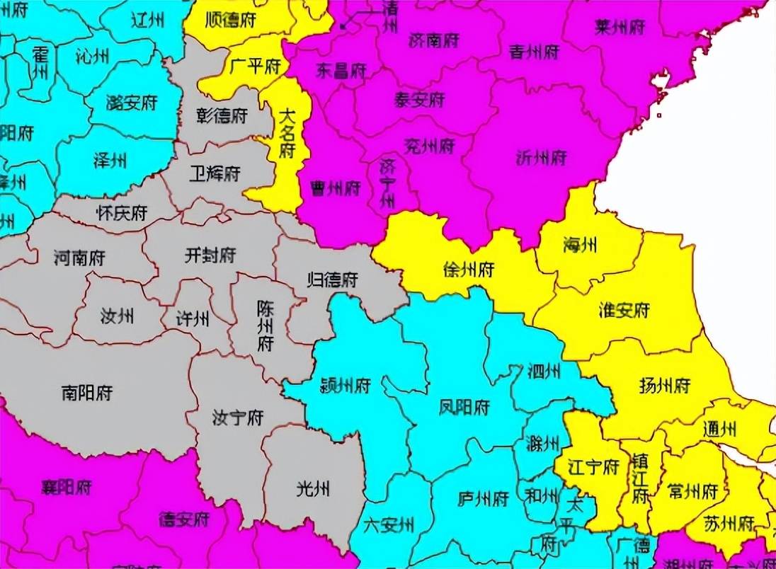 安徽省与山东省的交界地区并不多,只有安徽省最北部的砀山县,与山东省