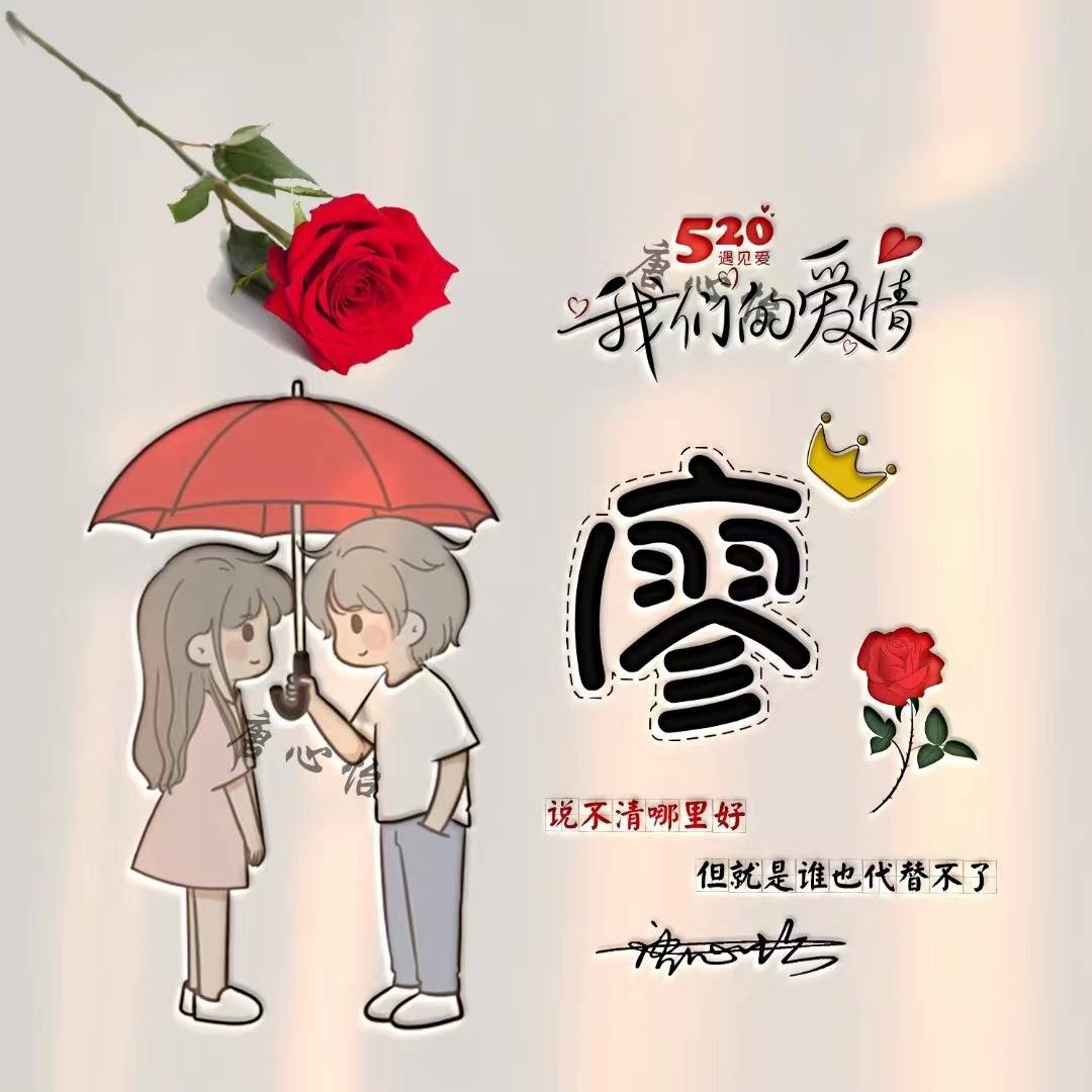 适合做微信图像头像66张卡通情侣签名头像留下你的名字