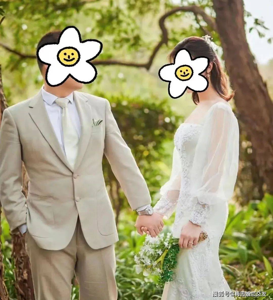 (梅園婚戀成功會員結婚照)這個七月又雙叒叕有新人在朋友圈撒狗糧啦!