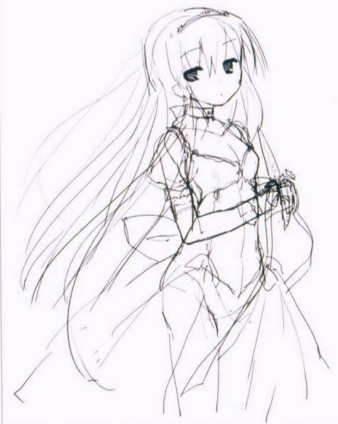 教你画好人物草图的方法!_进行_身体_部分