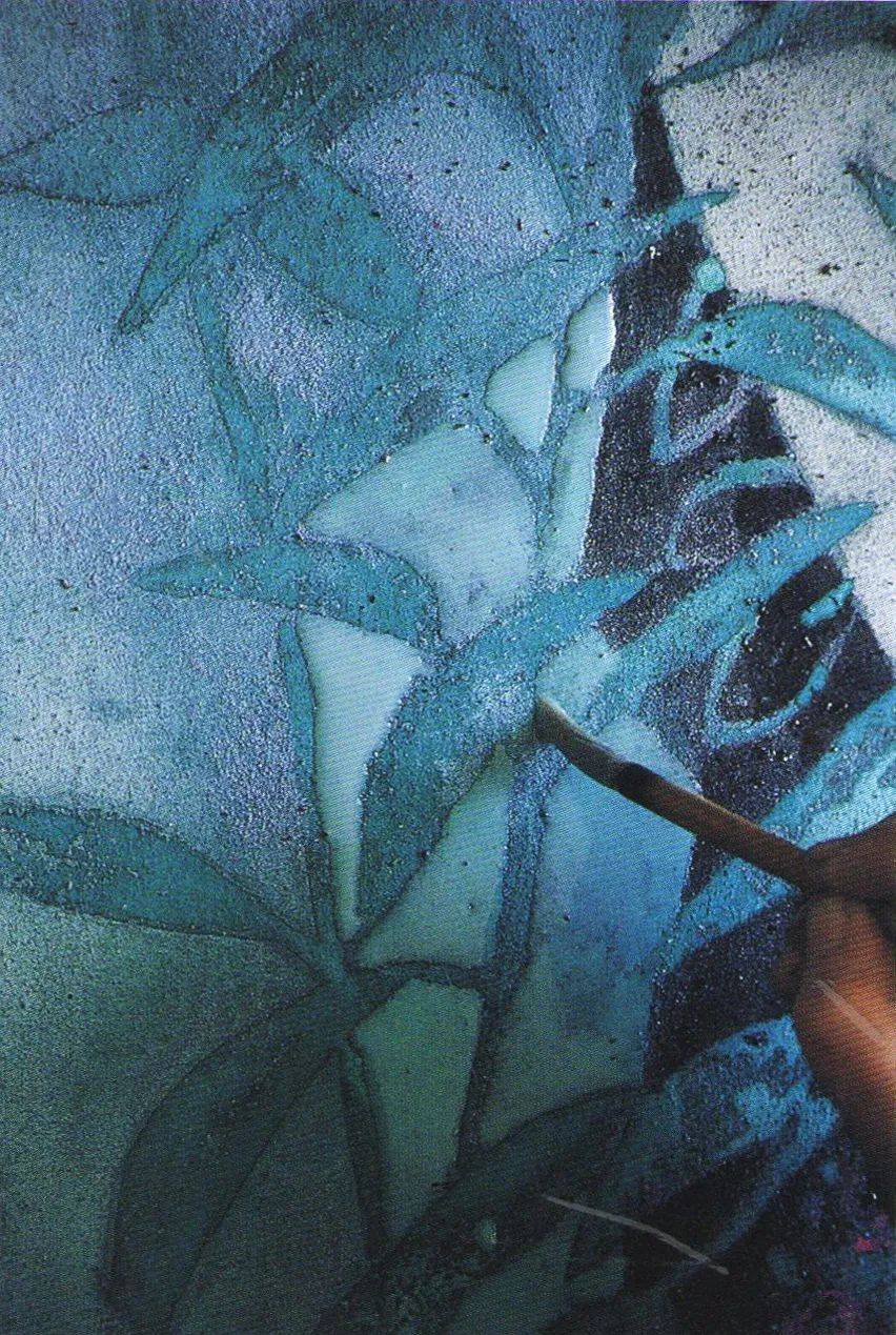 胡明哲岩彩人物画技法连载一