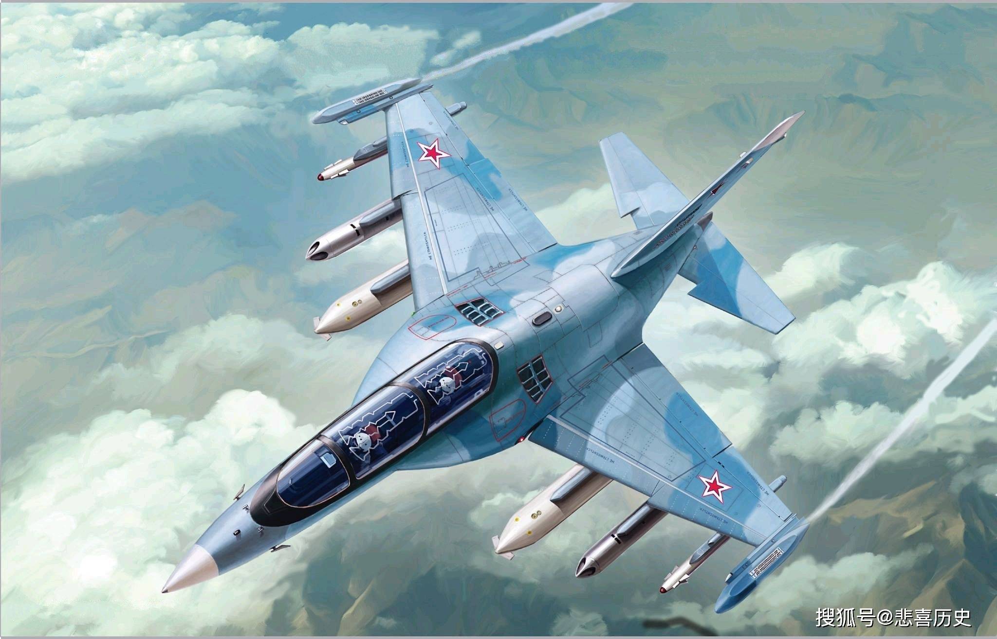 原创雅克130教练机