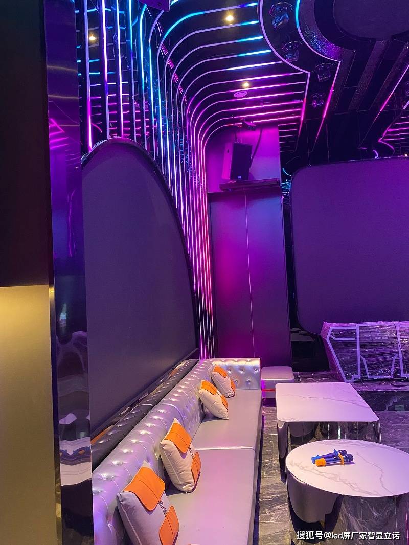 智显立诺ktvled显示屏案例展示你的ktv需要这样的显示屏么