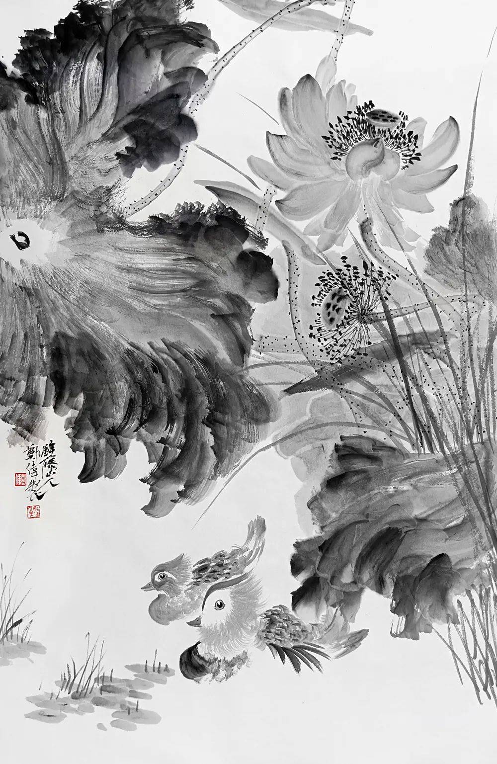 醉藤山人郑伟丹青追梦水墨本色中国当代书画名家云个展