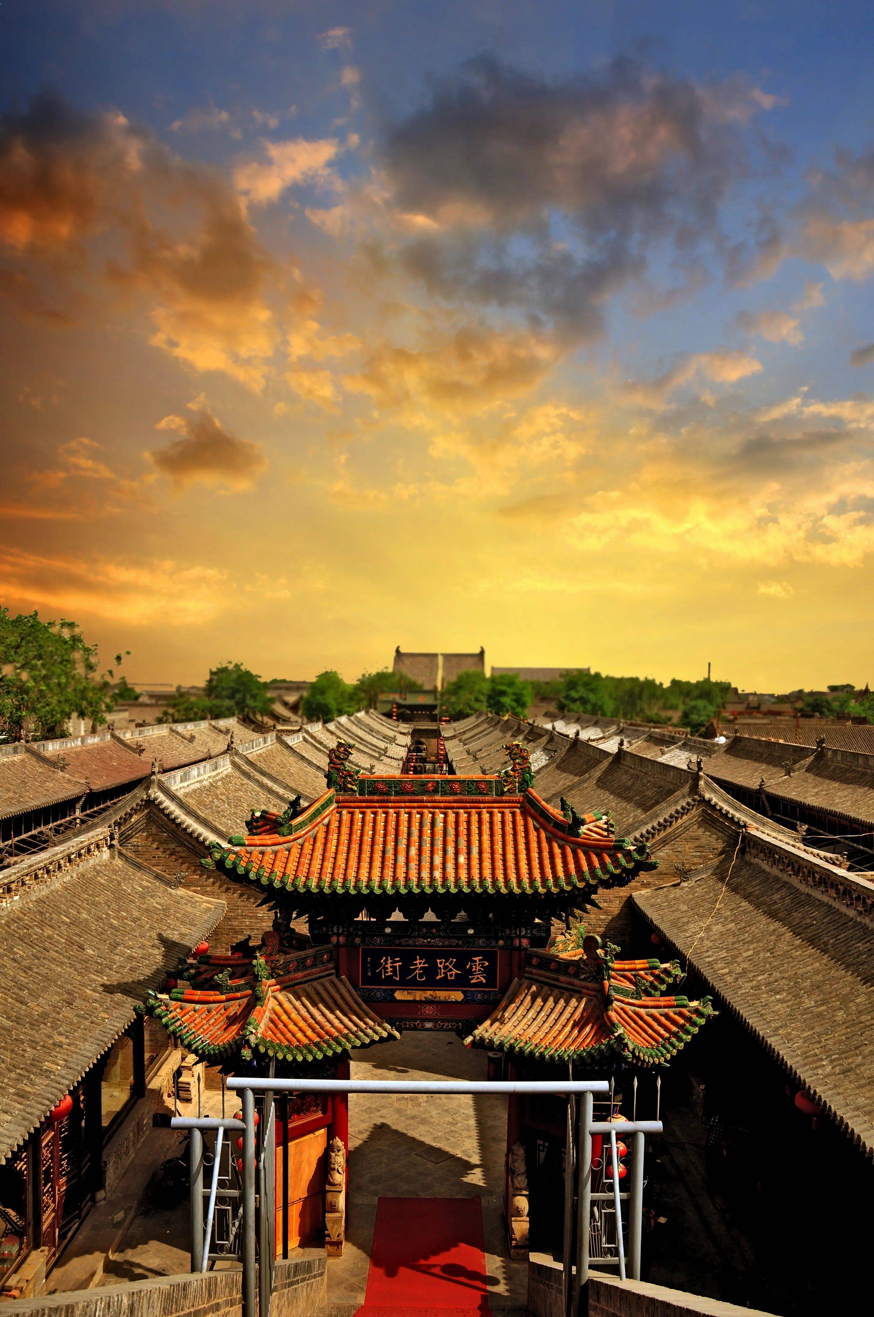 中国最为完整的古代县城、明清风俗画——平遥古城