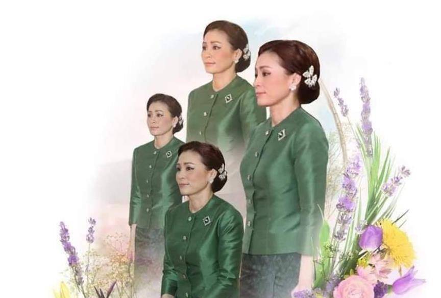 泰国王室从来都不缺八卦消息,玛哈国王身边二十位嫔妃都是大美人,但却