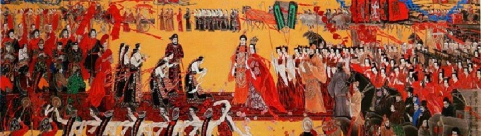 传世名画《步辇图》与文成公主入藏有关?_吐蕃_禄东赞_唐太宗