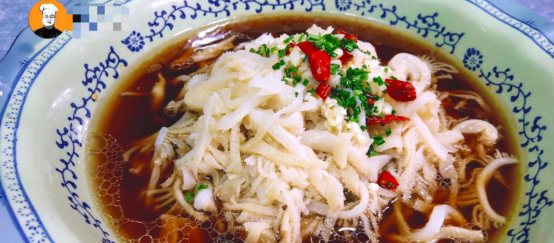 原创手把手教你做热炝牛百叶做法简单脆嫩弹牙招待客人露一手