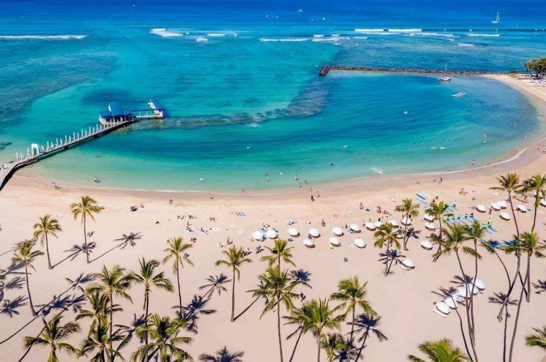 夏威夷群岛风景线图片