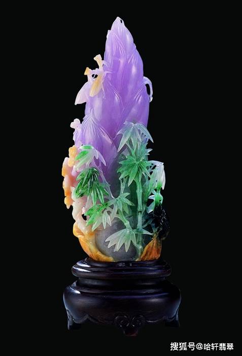 三彩翡翠是哪三彩？跟三色翡翠有何区别？_颜色_组合_玉雕