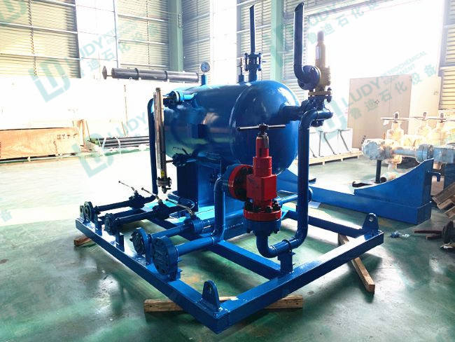 天津客户订购两相气液分离器