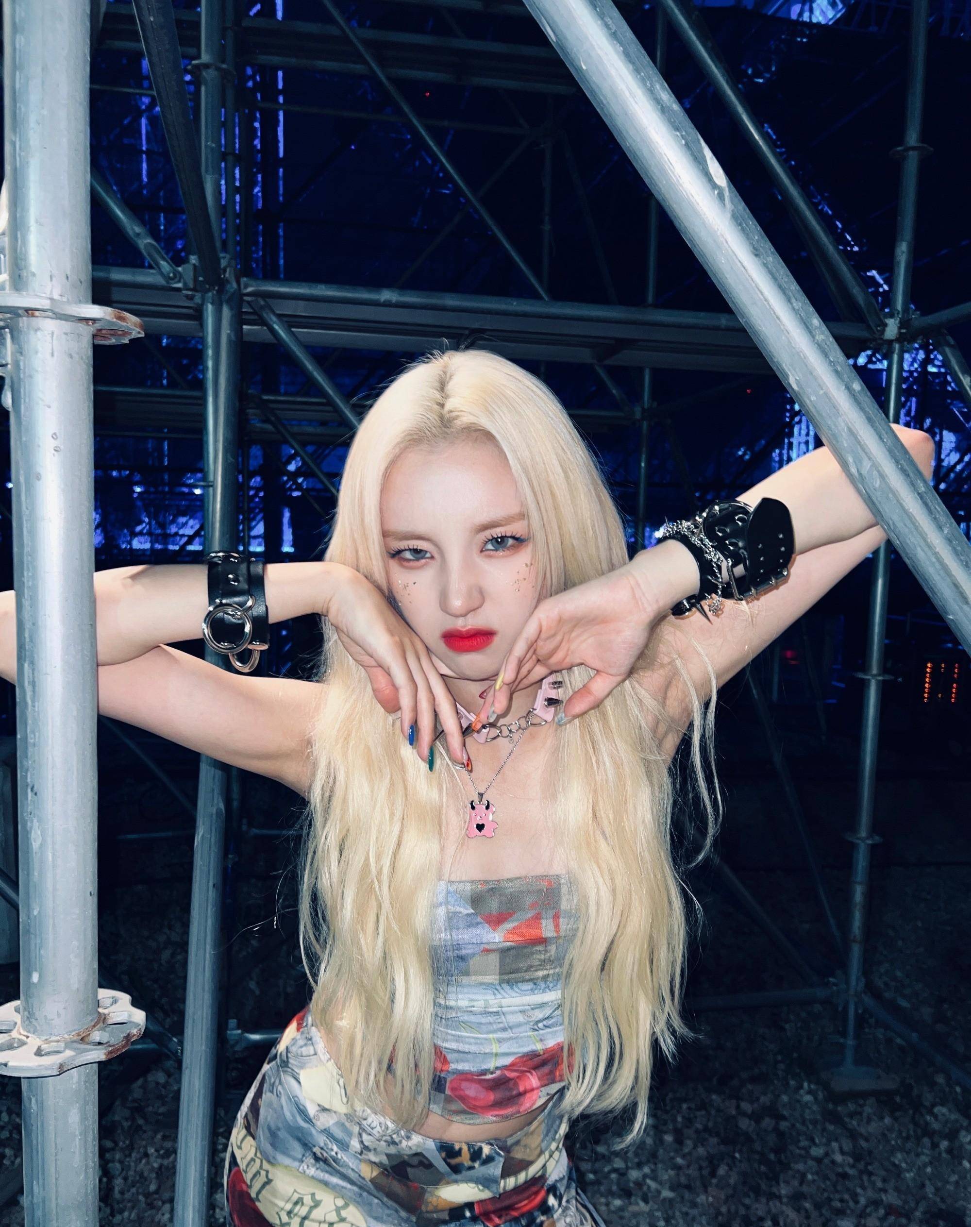 gidle新曲tomboy登顶melon和gaon双年榜自作曲够争气