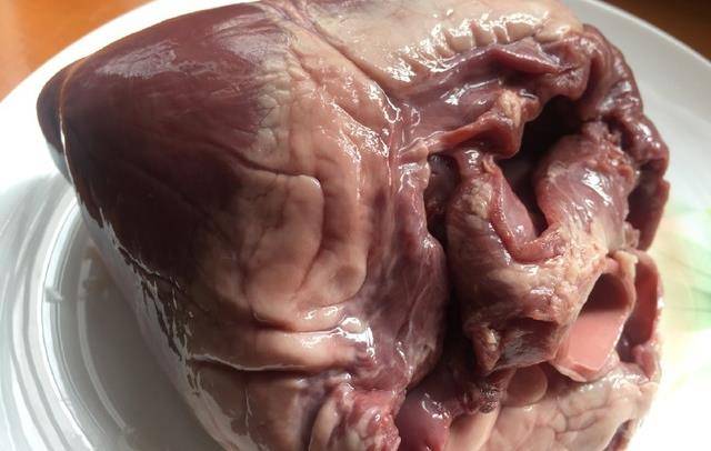 原创手把手教你把猪心处理干净做出来的猪心好吃没腥味