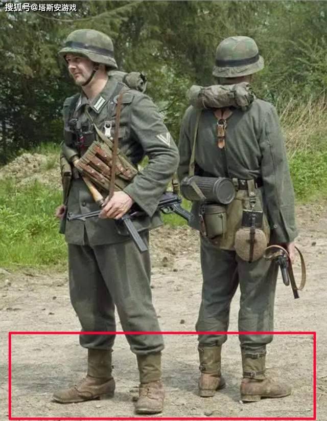 二战德军士兵单兵装备图片