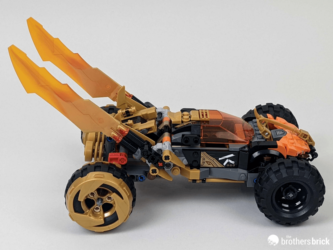 乐高幻影忍者71769寇的神龙战车开箱评测