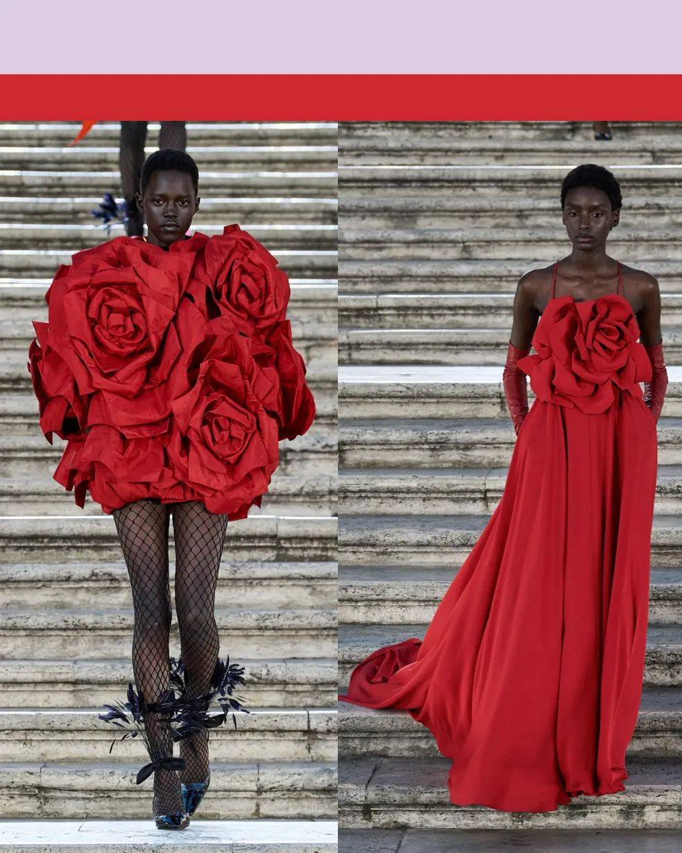 高定22秋冬valentino罗马假日_时装_系列_色彩