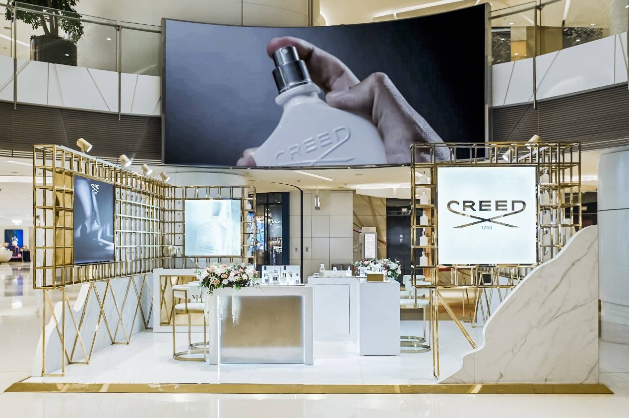 creed恺芮得银色山泉快闪精品店闪耀登陆上海