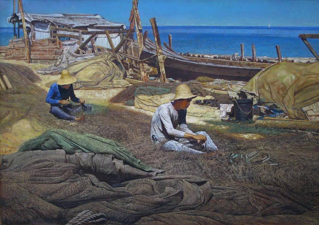 李生琦:从高山到大海——我的创作观和我的作品_油画_画面_青海