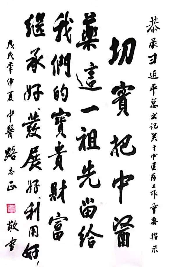 国医大师路志正寄语青年医师:疗效是检验中医的试金石