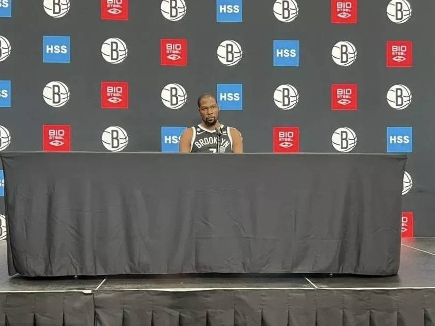 篮网官宣杜兰特无限期休战肩伤复发恐缺席季后赛