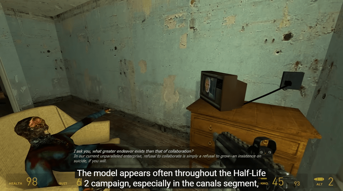 《半条命2》的游戏模型被曝使用了真实尸体的脸_Valve_mdl_Corpse