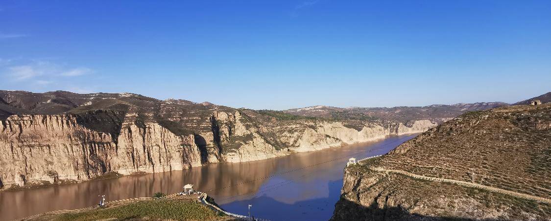 内外长城与黄河交汇握手处-黄河老牛湾_内蒙古_景区_山西