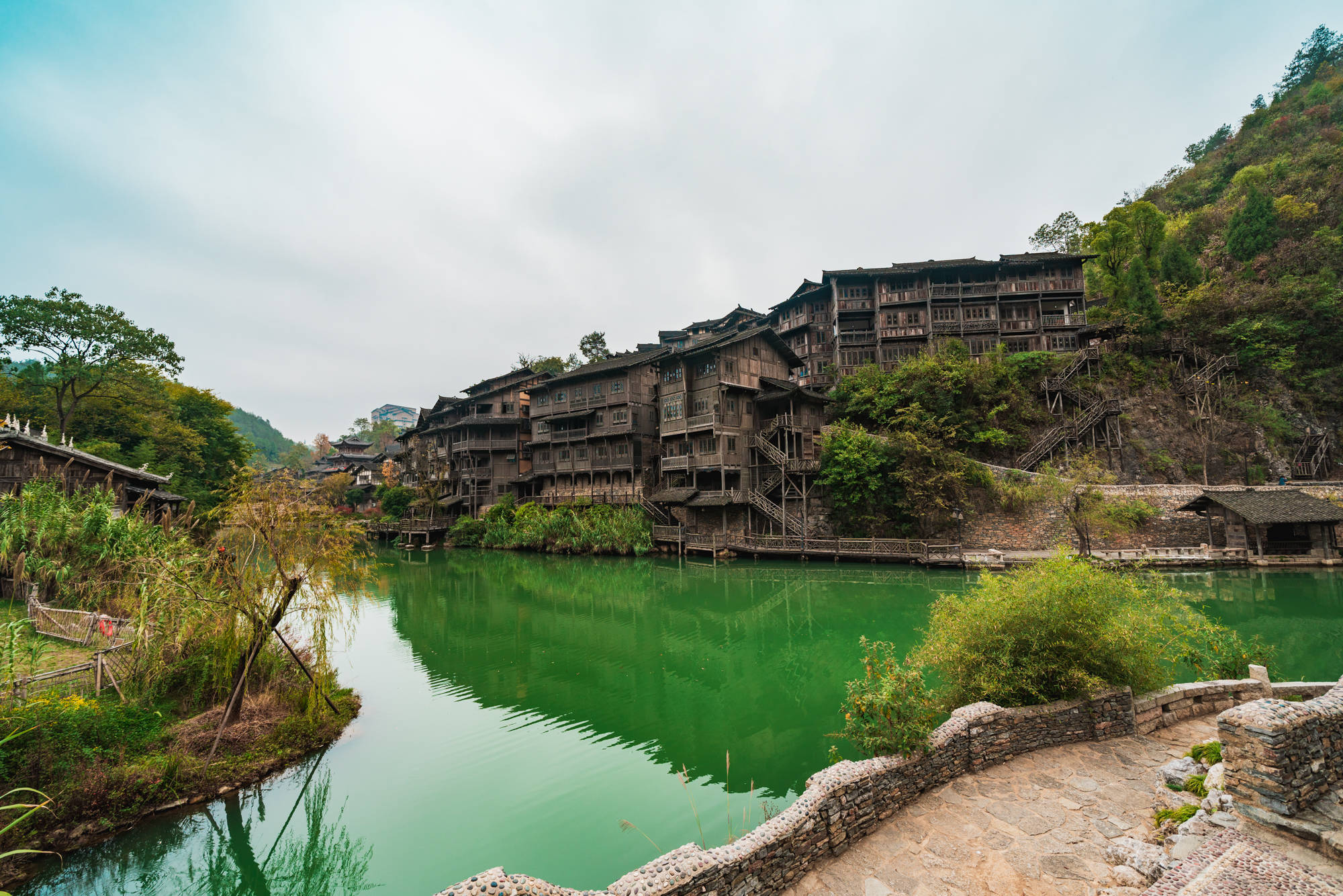 贵州乌江寨,黔山秀水里的水墨画卷