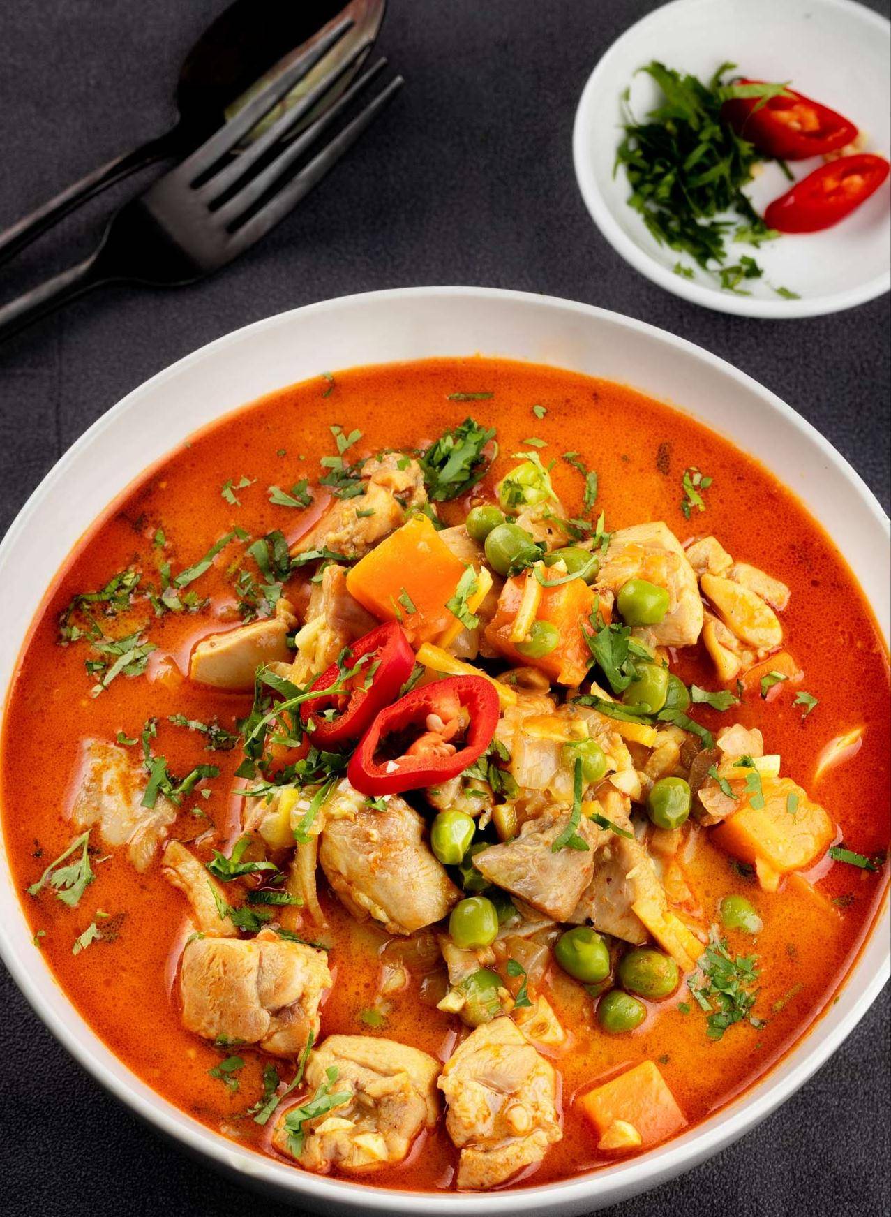 咖喱鸡听得多,你知道泰国咖喱鸡是什么口味吗?