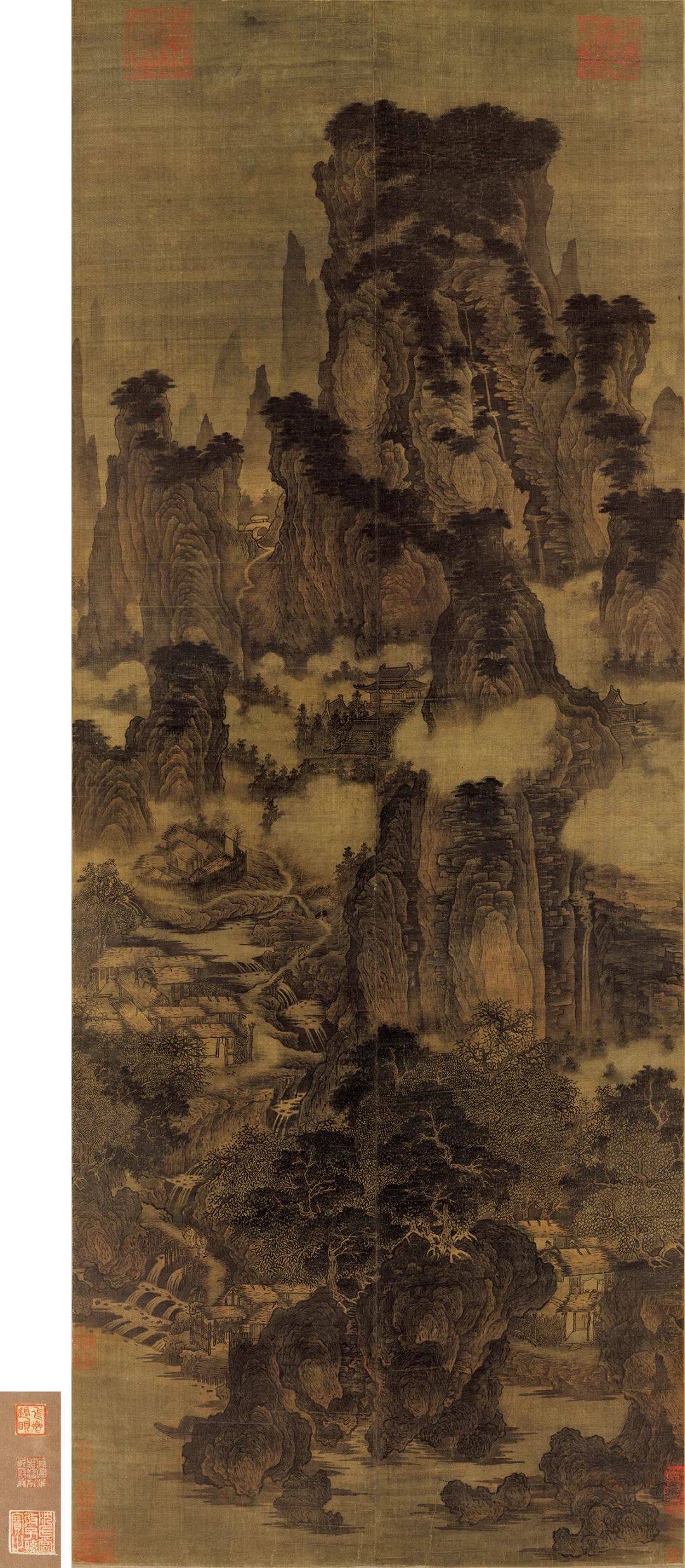 中贸圣佳2022秋拍千年重光—佚名(宋)《秋山瑞霭图 》|名画集拍卖征集