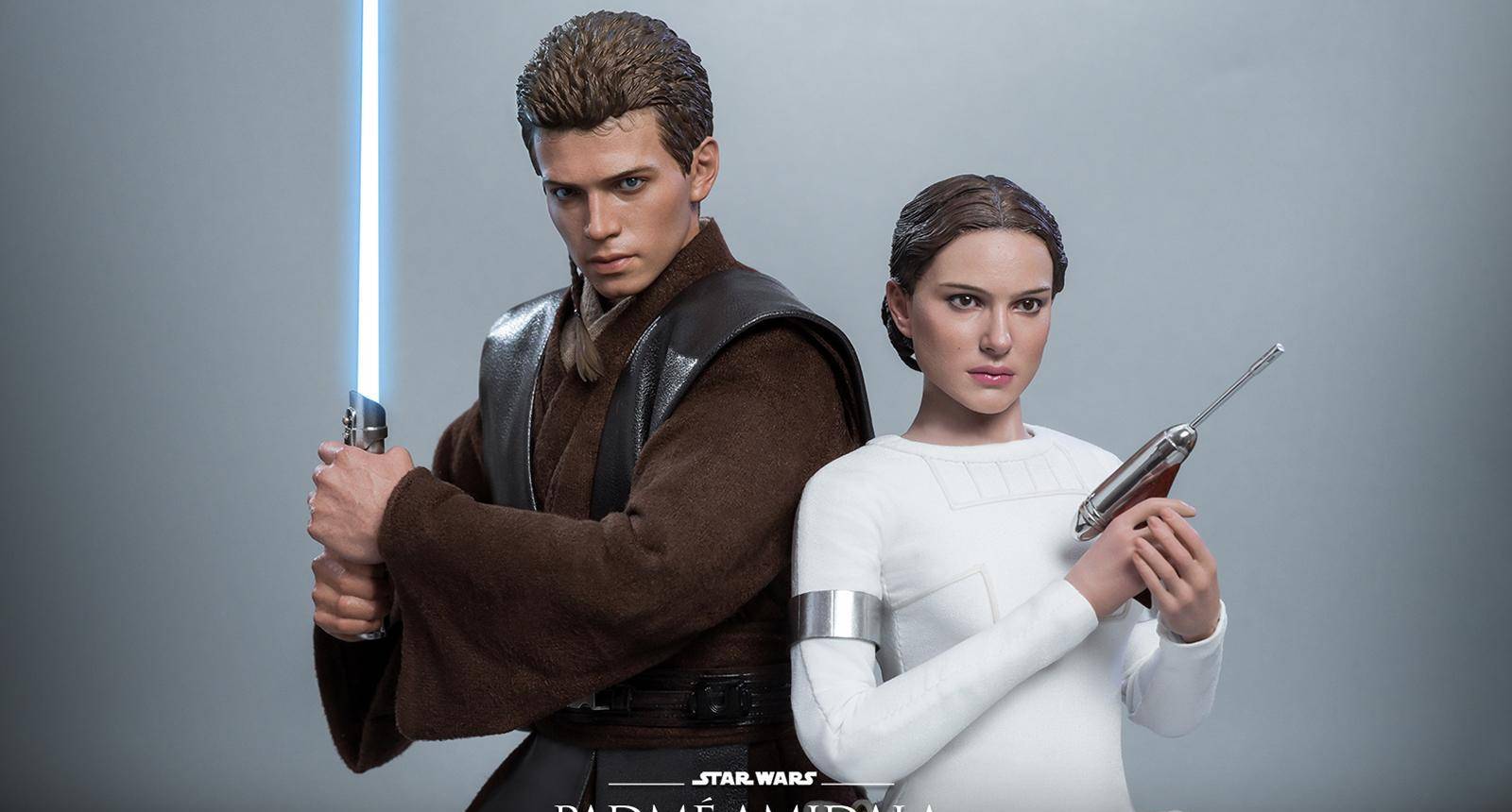 原力家庭剧的主角到场,hottoys发布安纳金和帕德梅人偶_克隆_绝地